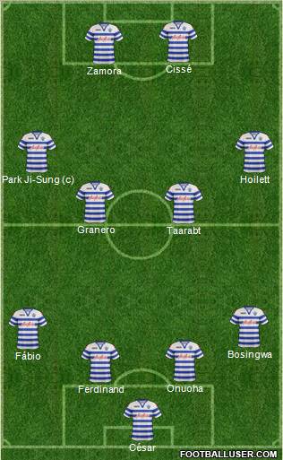 Queens Park Rangers Formation 2012