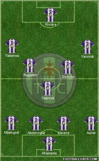 Toulouse Football Club Formation 2012