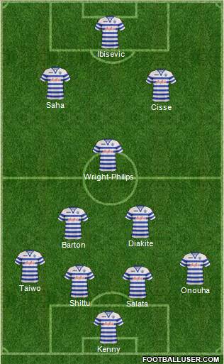 Queens Park Rangers Formation 2012