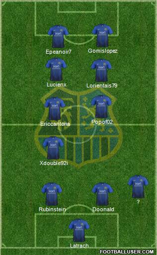 1.FC Saarbrücken Formation 2012