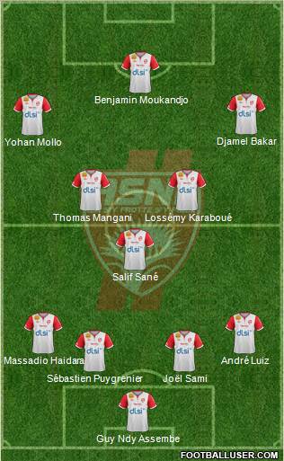 A.S. Nancy Lorraine Formation 2012