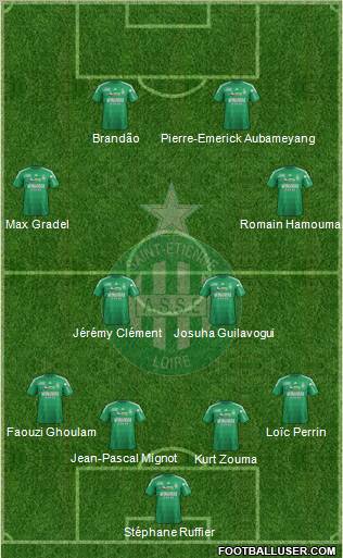 A.S. Saint-Etienne Formation 2012