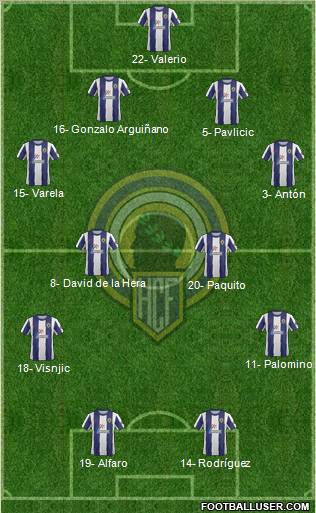 Hércules C.F., S.A.D. Formation 2012