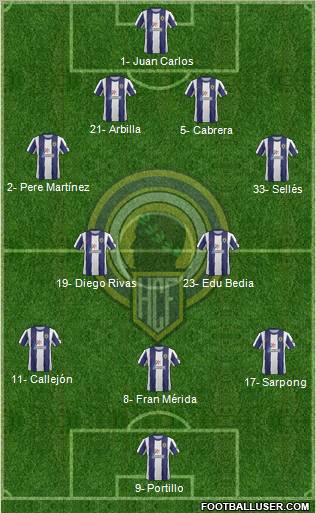 Hércules C.F., S.A.D. Formation 2012