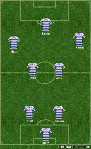 Queens Park Rangers Formation 2012