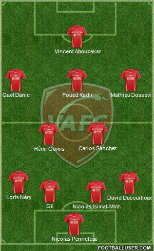 Valenciennes Football Club Formation 2012