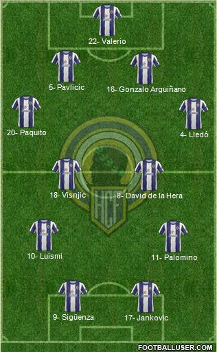 Hércules C.F., S.A.D. Formation 2012