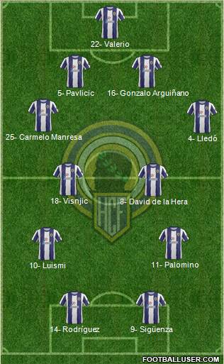 Hércules C.F., S.A.D. Formation 2012