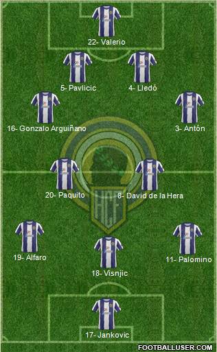 Hércules C.F., S.A.D. Formation 2012