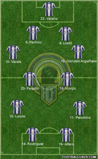 Hércules C.F., S.A.D. Formation 2012