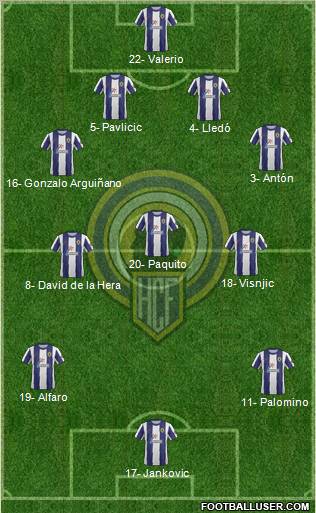 Hércules C.F., S.A.D. Formation 2012