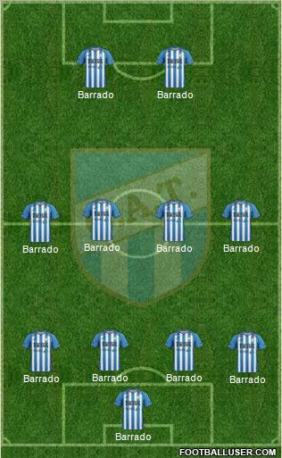 Atlético Tucumán Formation 2012