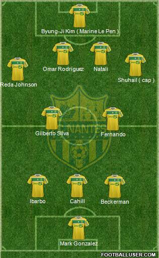 FC Nantes Formation 2012