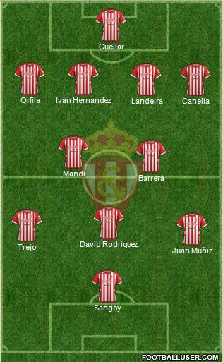 Real Sporting S.A.D. Formation 2012