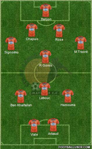 Stade Lavallois Mayenne FC Formation 2012