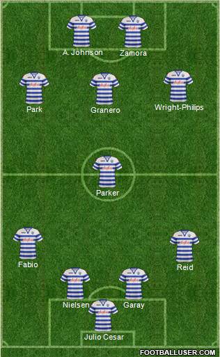 Queens Park Rangers Formation 2012