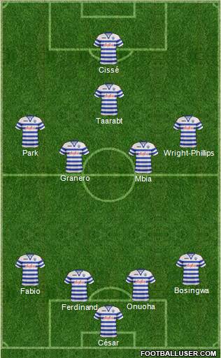 Queens Park Rangers Formation 2012