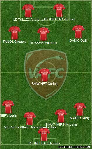 Valenciennes Football Club Formation 2012