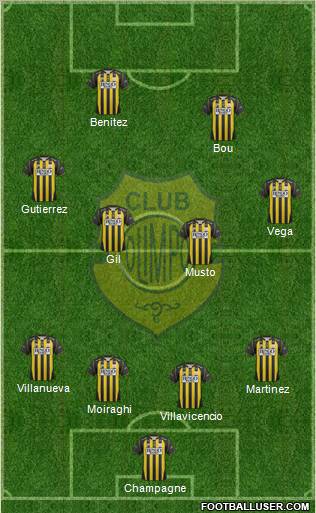 Olimpo de Bahía Blanca Formation 2012