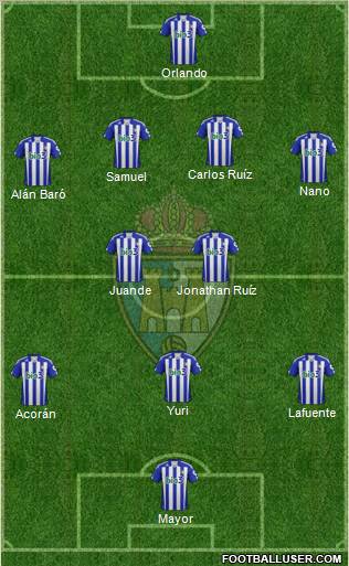 S.D. Ponferradina Formation 2012