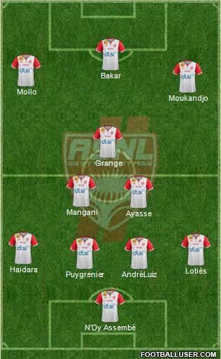 A.S. Nancy Lorraine Formation 2012