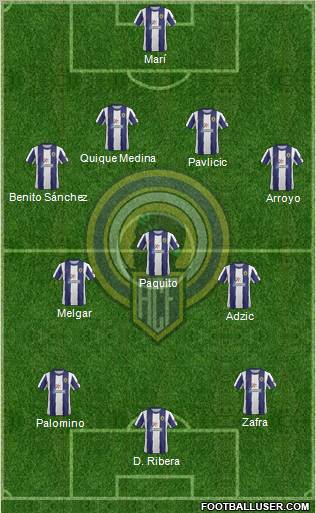 Hércules C.F., S.A.D. Formation 2012