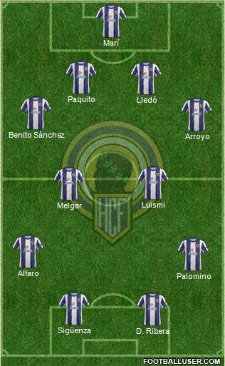 Hércules C.F., S.A.D. Formation 2012