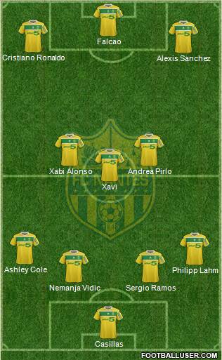 FC Nantes Formation 2012