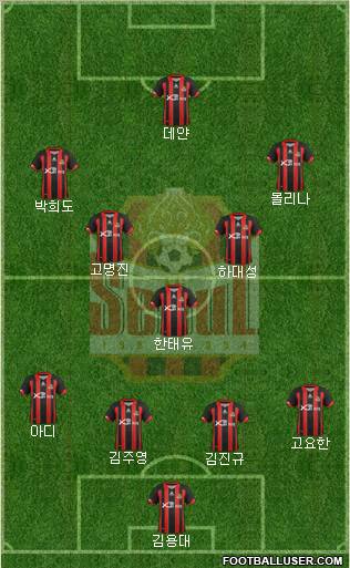 FC Seoul Formation 2012