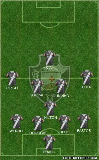 CR Vasco da Gama Formation 2012