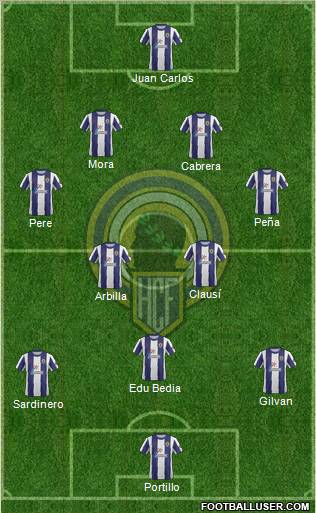 Hércules C.F., S.A.D. Formation 2012