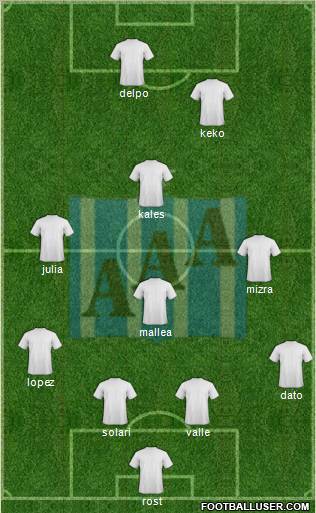 AA Arapongas Formation 2012