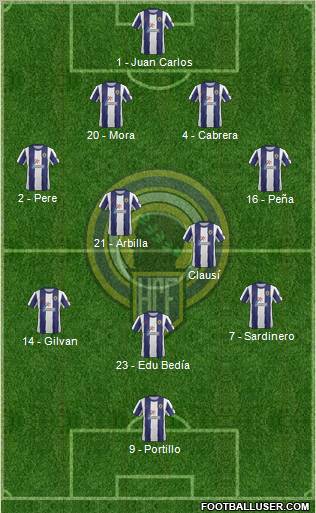 Hércules C.F., S.A.D. Formation 2012