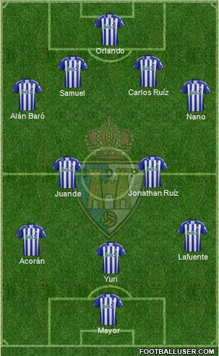 S.D. Ponferradina Formation 2012