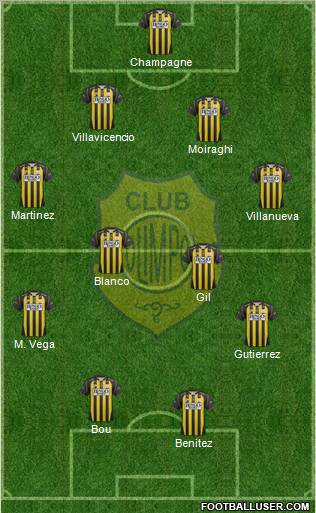 Olimpo de Bahía Blanca Formation 2012