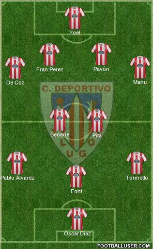 C.D. Lugo Formation 2012