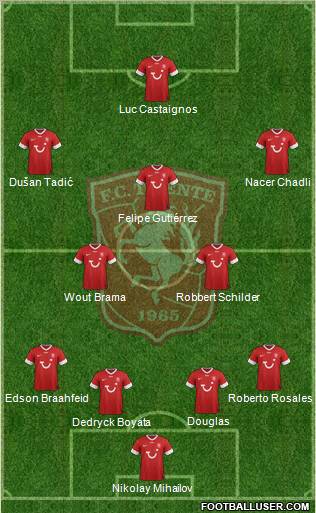 FC Twente Formation 2012