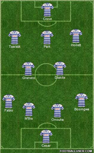 Queens Park Rangers Formation 2012