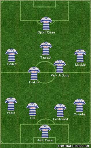 Queens Park Rangers Formation 2012