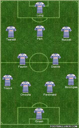 Queens Park Rangers Formation 2012