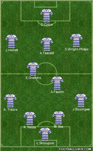 Queens Park Rangers Formation 2012