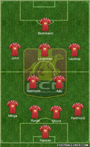 Football Club Nordsjælland Formation 2012