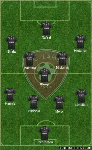 FC Lahti Formation 2012