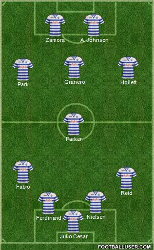 Queens Park Rangers Formation 2012