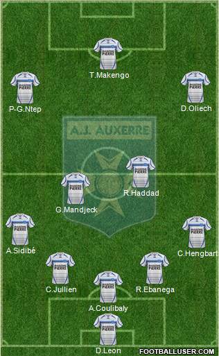 A.J. Auxerre Formation 2012