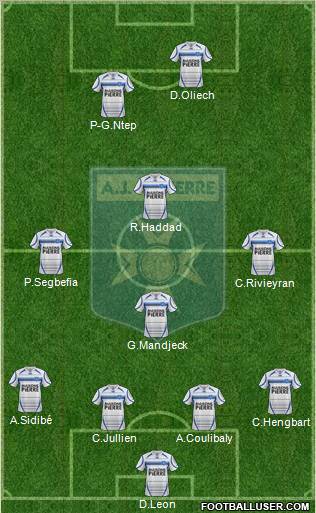 A.J. Auxerre Formation 2012