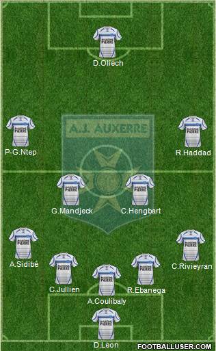 A.J. Auxerre Formation 2012