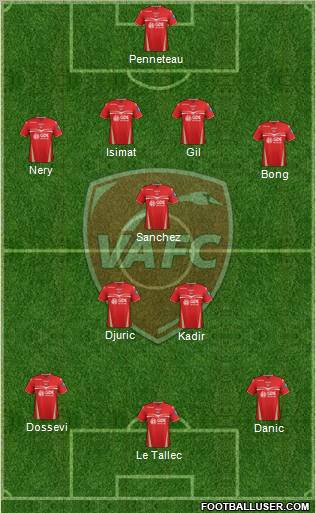 Valenciennes Football Club Formation 2012