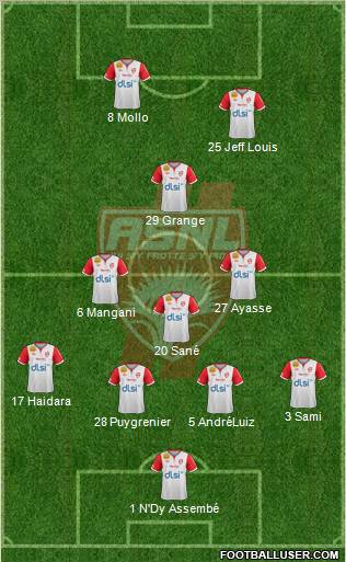 A.S. Nancy Lorraine Formation 2012