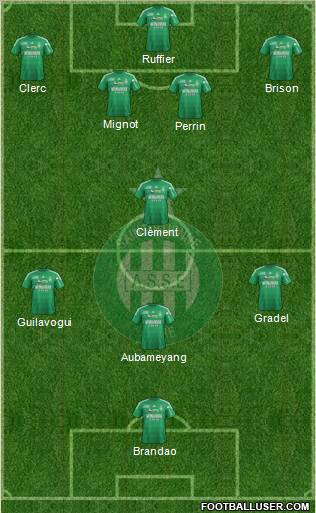 A.S. Saint-Etienne Formation 2012